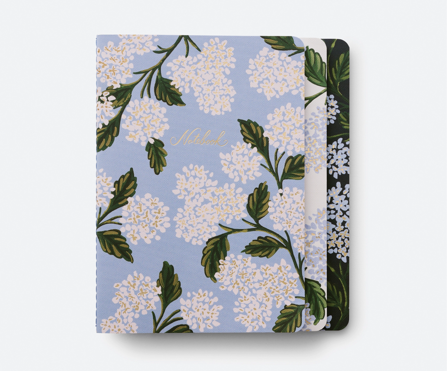 Rifle Paper Set of 3 Hydrangea Notebook