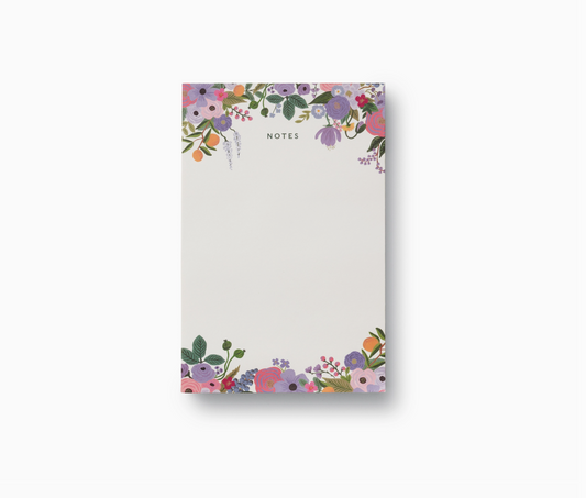 Rifle Paper Garden Party Violet Notepad