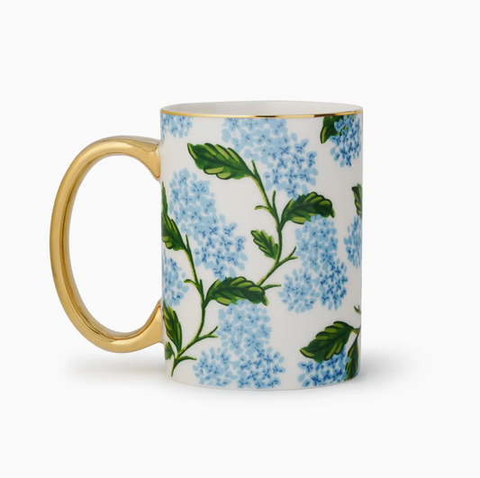 Rifle Paper Hydrangea Mug