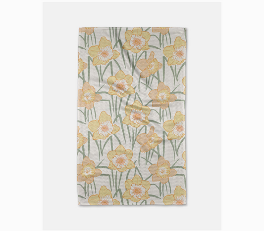 Geometry Spring Tea Towel