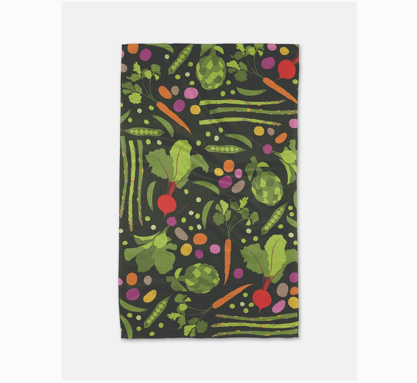 Geometry Spring Sprout Tea Towel