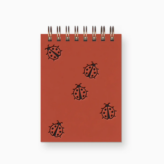 Ruff House Mini Jotter Notebook Ladybug