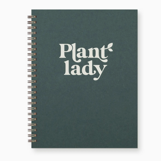 Ruff House Plant Lady Lined Spiral Journal