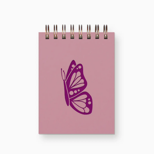 Ruff House Mini Jotter Notebook Butterfly